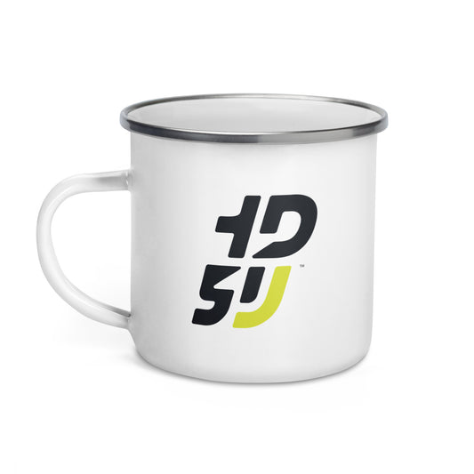tasse émaillée moto mug métal motard accessoire biker blanche rebord acier objet motard utile mug vintage face