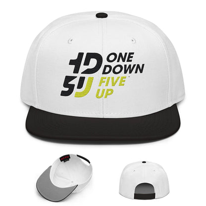 casquette moto snapback brodee streetwear moto one down five up noir blanche