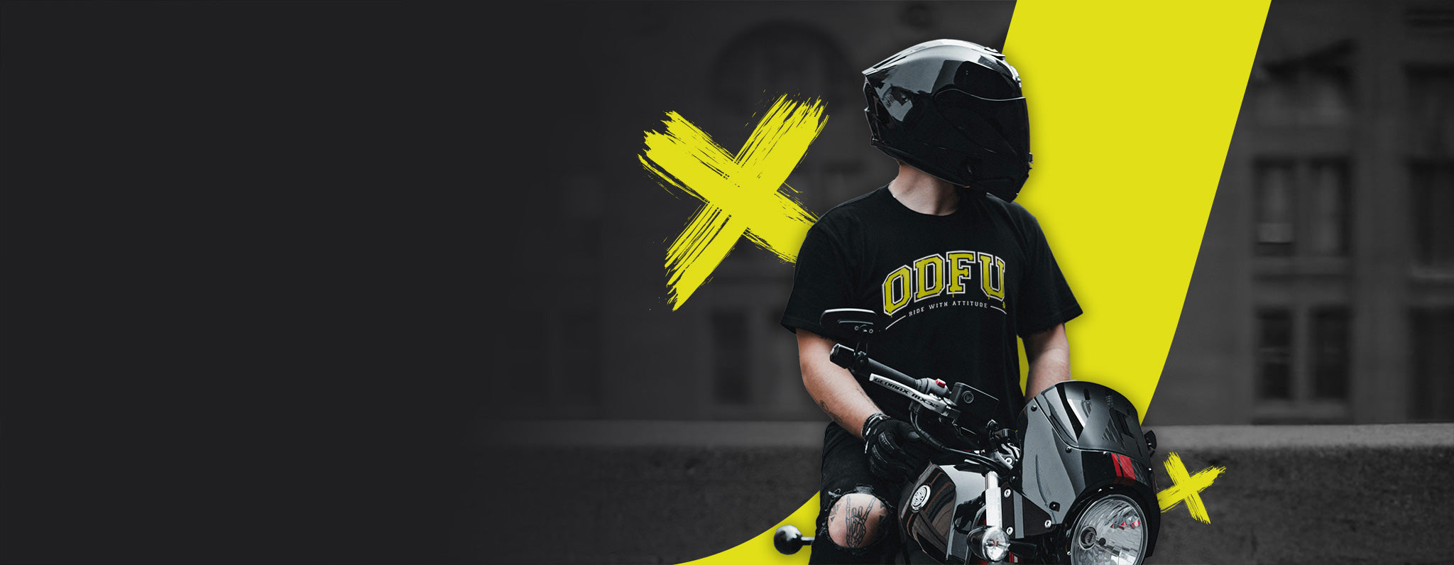 tee-shirt moto One Down Five Up University streetwear motard 1D5U