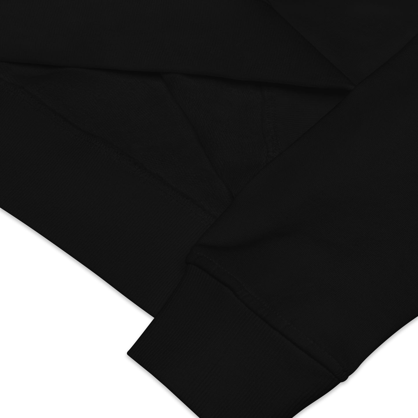 Détail manche style varsity coton bio streetwear One Down Five Up